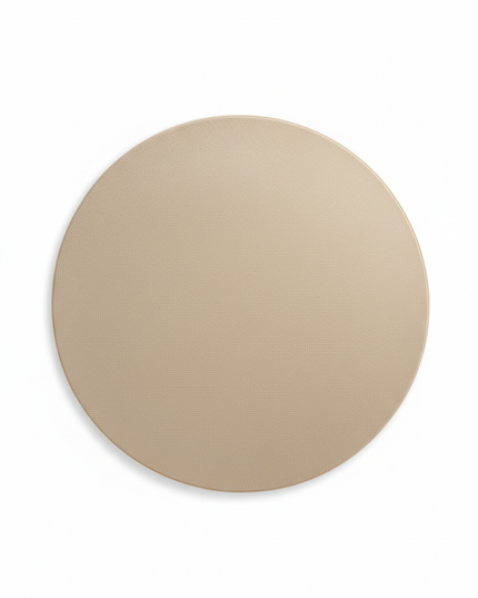 Dicker runder Kurzflor-Teppich in Beige - ideal als Läufer - Ansicht 5